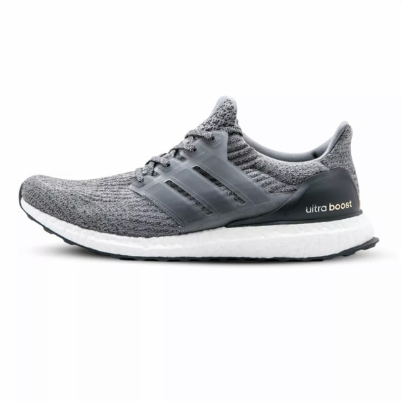 NWT Men's Adidas UltraBoost 3.0 Mystery Grey - Size 9 - Picture 1 of 5